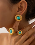 Boucles d’oreilles AZUR